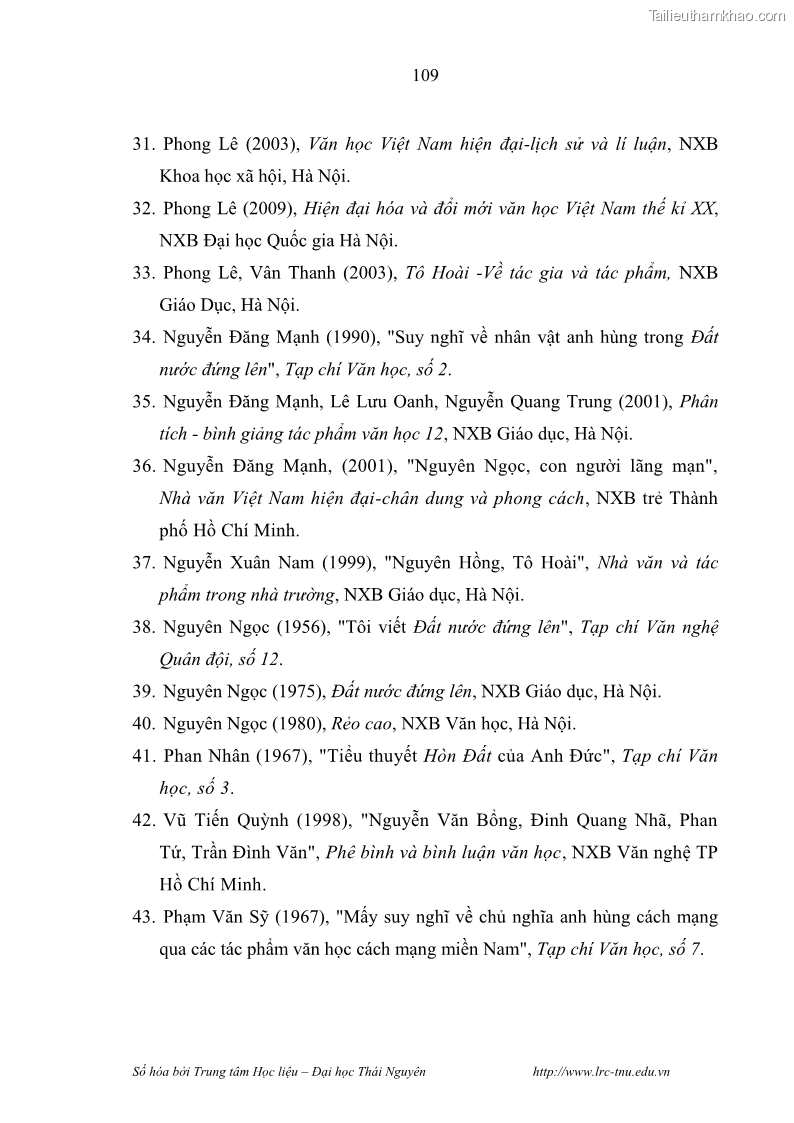 Luận văn thạc sĩ khoa học ngữ văn Hành trình sáng tác của Nguyên Ngọc từ Đất nước đứng lên đến Đất Quảng - 10 Trang 114
