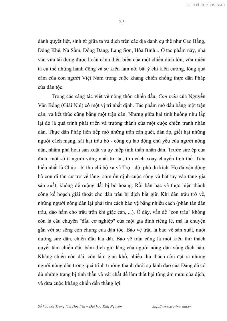 Luận văn thạc sĩ khoa học ngữ văn Hành trình sáng tác của Nguyên Ngọc từ Đất nước đứng lên đến Đất Quảng - 3 Trang 32