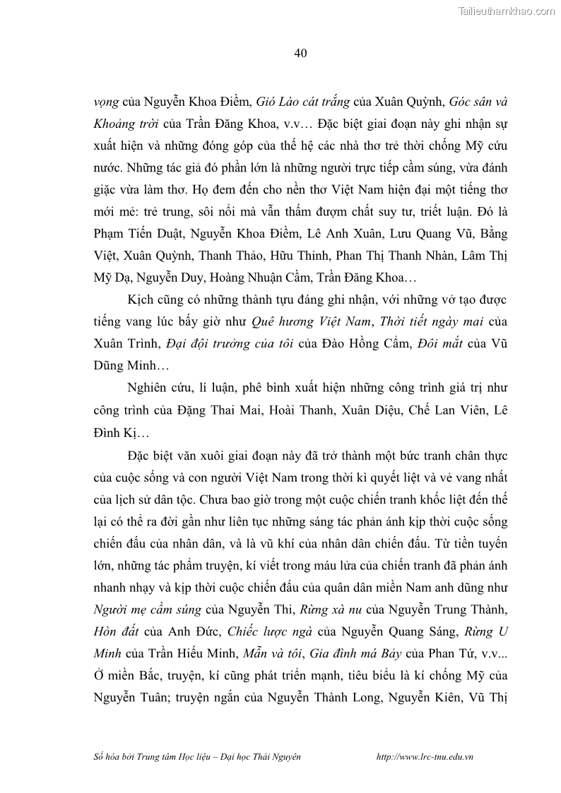 Luận văn thạc sĩ khoa học ngữ văn Hành trình sáng tác của Nguyên Ngọc từ Đất nước đứng lên đến Đất Quảng - 4 Trang 45