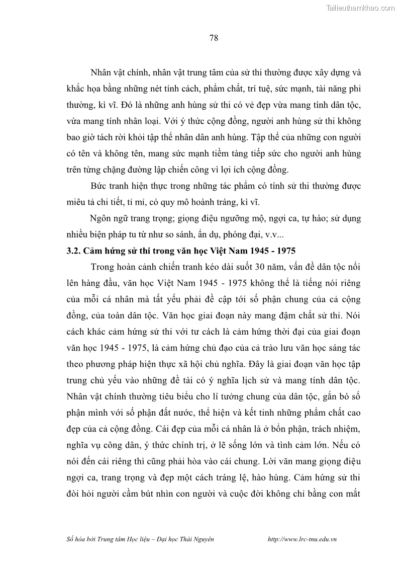 Luận văn thạc sĩ khoa học ngữ văn Hành trình sáng tác của Nguyên Ngọc từ Đất nước đứng lên đến Đất Quảng - 7 Trang 83