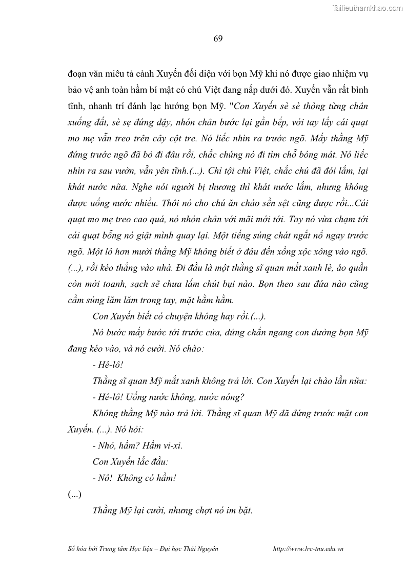 Luận văn thạc sĩ khoa học ngữ văn Hành trình sáng tác của Nguyên Ngọc từ Đất nước đứng lên đến Đất Quảng - 7 Trang 74