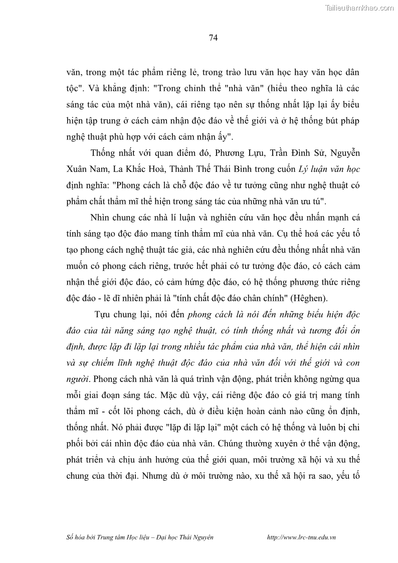 Luận văn thạc sĩ khoa học ngữ văn Hành trình sáng tác của Nguyên Ngọc từ Đất nước đứng lên đến Đất Quảng - 7 Trang 79