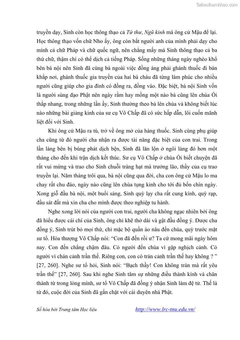 Luận văn thạc sĩ khoa học ngữ văn Tiểu thuyết Đội Gạo Lên Chùa của Nguyễn Xuân Khánh trong thành tựu văn chương thời đổi mới - 4 Trang 47