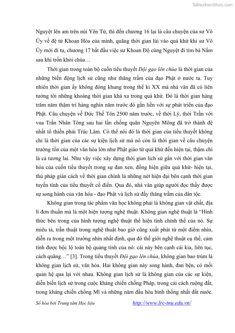 Luận văn thạc sĩ khoa học ngữ văn Tiểu thuyết Đội Gạo Lên Chùa của Nguyễn Xuân Khánh trong thành tựu văn chương thời đổi mới - 8 Trang 87