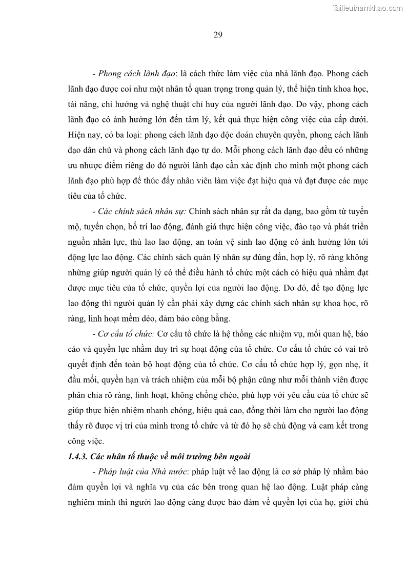 Luận văn thạc sĩ kinh tế Tạo động lực làm việc tại Công ty cổ phần đầu tư K&G Việt Nam - 4 Trang 38