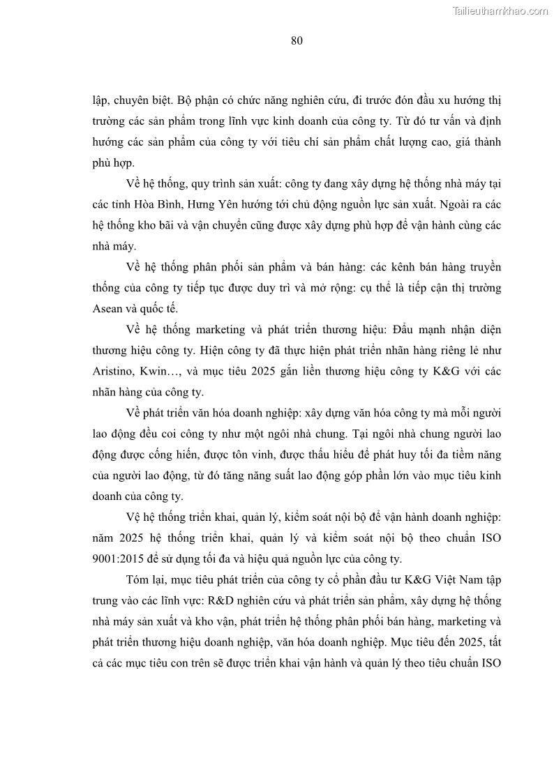 Luận văn thạc sĩ kinh tế Tạo động lực làm việc tại Công ty cổ phần đầu tư K&G Việt Nam - 8 Trang 89