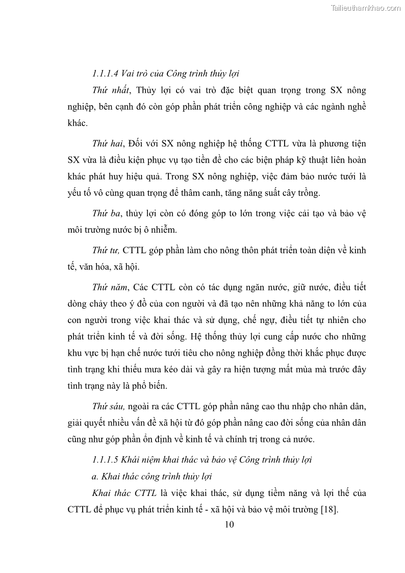 Luận văn thạc sĩ quản lý công Quản lý nhà nước về khai thác và bảo vệ các công trình thủy lợi lớn và vừa trên địa bàn tỉnh Đắk Lắk - 2 Trang 17