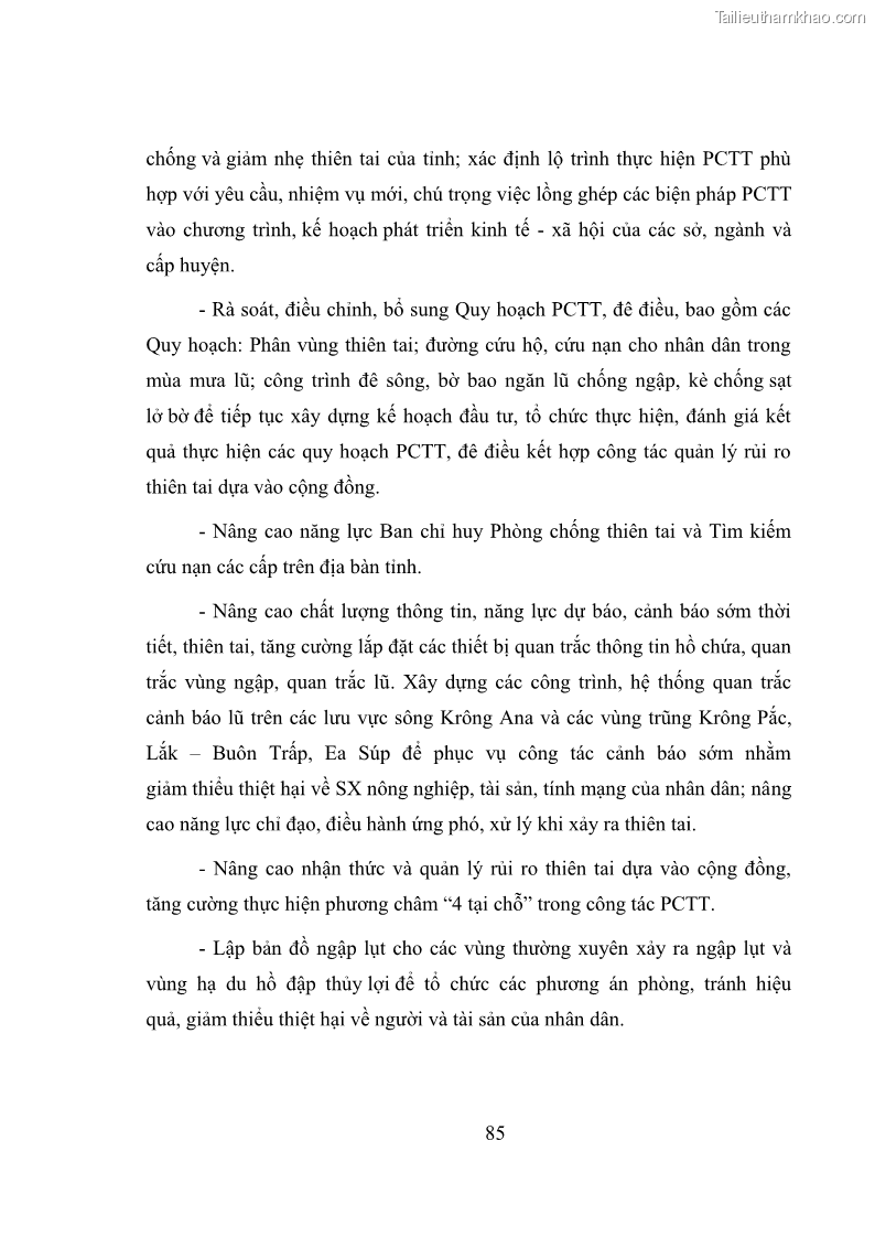 Luận văn thạc sĩ quản lý công Quản lý nhà nước về khai thác và bảo vệ các công trình thủy lợi lớn và vừa trên địa bàn tỉnh Đắk Lắk - 8 Trang 92