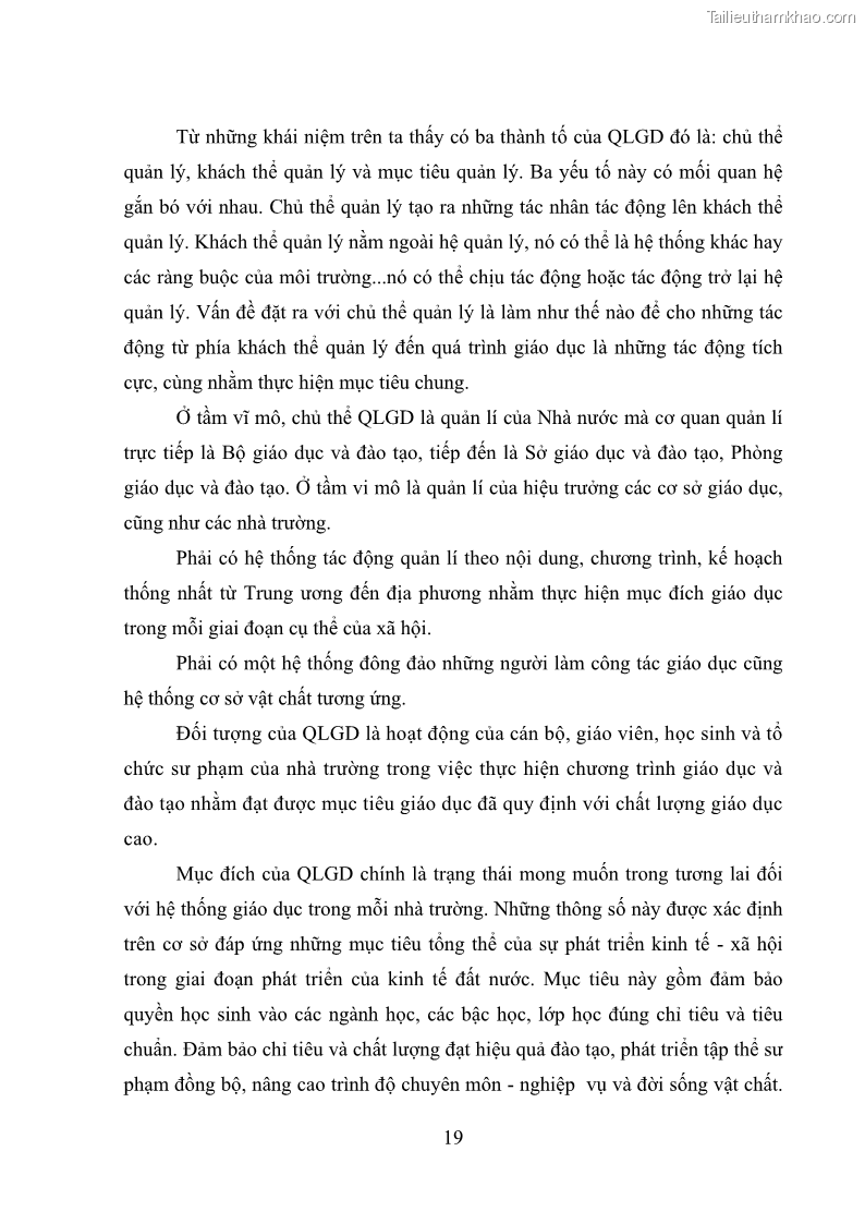 Luận văn thạc sĩ quản lý giáo dục Quản lý phát triển đội ngũ giáo viên các trường trung học phổ thông quận Hai Bà Trưng, Hà Nội trong bối cảnh hiện nay - 3 Trang 27
