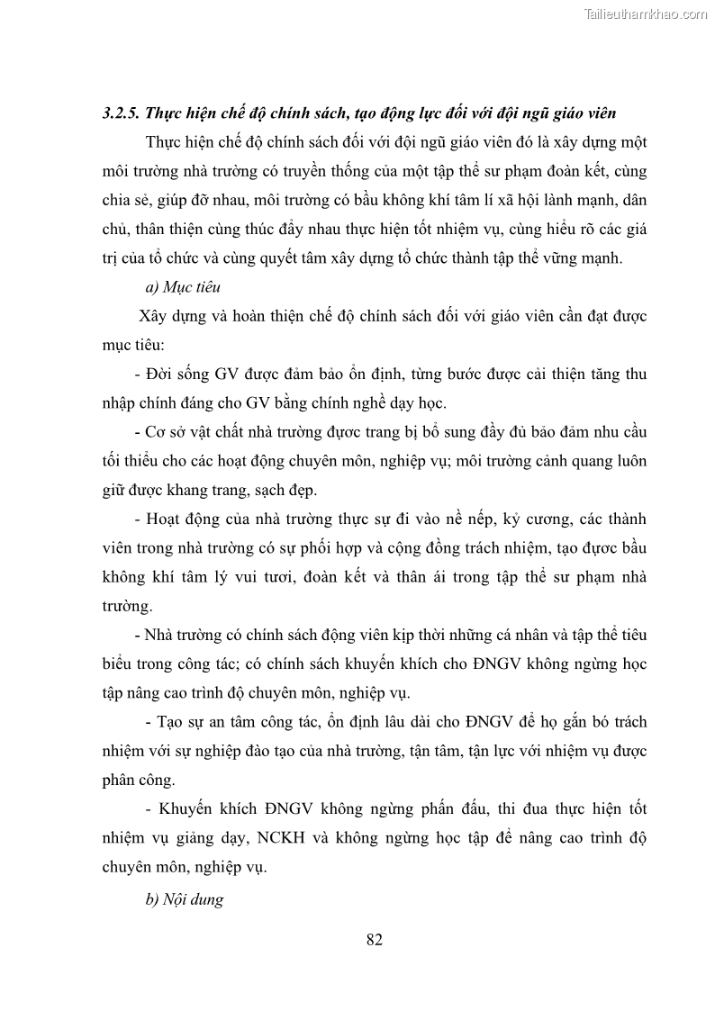 Luận văn thạc sĩ quản lý giáo dục Quản lý phát triển đội ngũ giáo viên các trường trung học phổ thông quận Hai Bà Trưng, Hà Nội trong bối cảnh hiện nay - 8 Trang 90