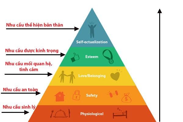 Hình 1 1 Tháp nhu cầu Maslow Nhu cầu sinh lý là những đòi hỏi cơ bản để con 1