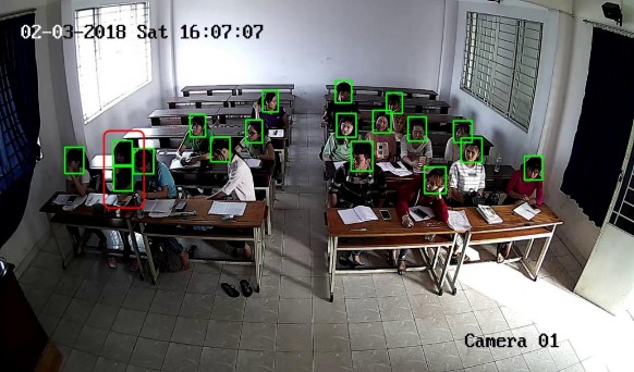 Hình 4 4 Phát hiện sai đối tượng lớp TKT33 3N phòng 301 4 3 2 2 Giai đoạn theo 2