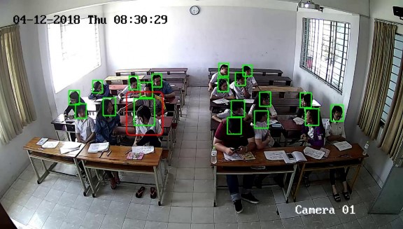 Hình 4 6 Hình frame thứ 91 của lớp TCB33 3N Hình 4 7 Hình frame thứ 99 của lớp 1