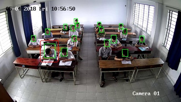 Hình 4 9 Hình frame thứ 45 của lớp TNT34 Hình 4 10 Hình frame thứ 99 của video M42 4