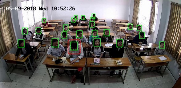 Hình 4 11 Hình frame thứ 27 của lớp TTP34 Hình 4 12 là frame cuối cùng của 6