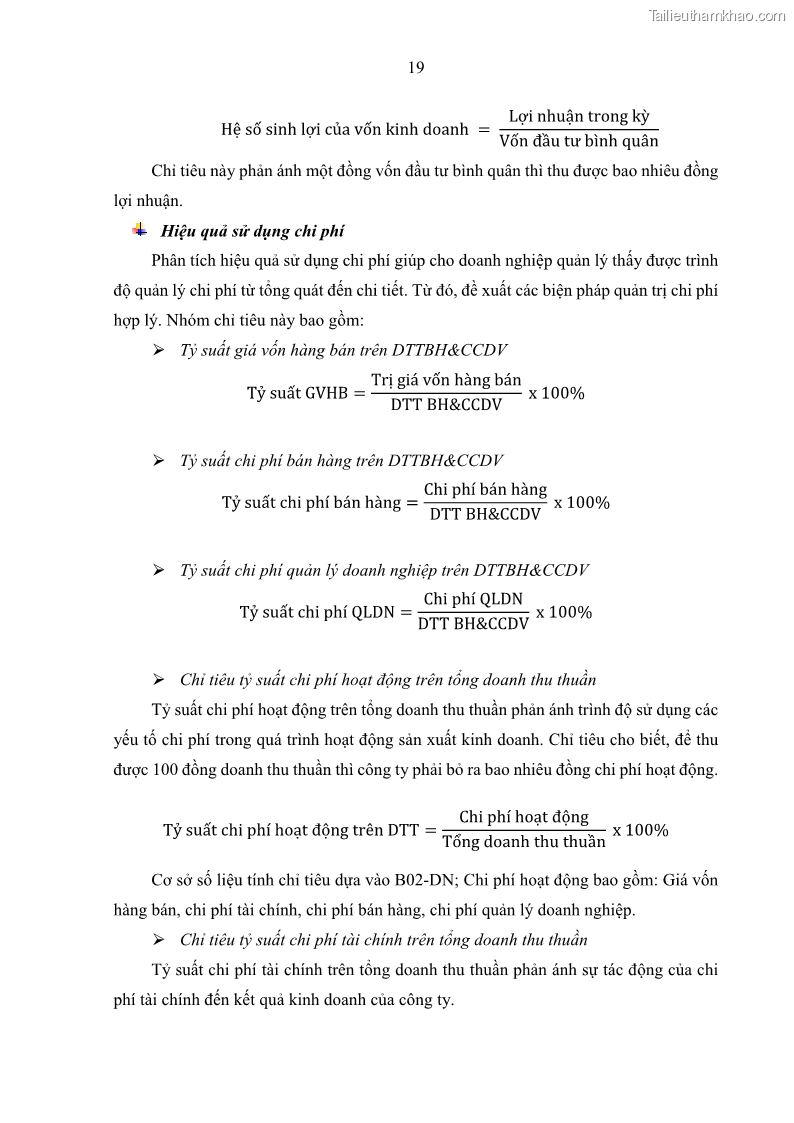 Khóa luận tốt nghiệp kinh tế Nâng cao hiệu quả hoạt động kinh doanh của Công ty TNHH Thương mại và Xây lắp Meiko - 3 Trang 27