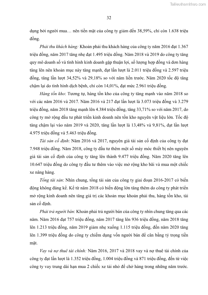 Khóa luận tốt nghiệp kinh tế Nâng cao hiệu quả hoạt động kinh doanh của Công ty TNHH Thương mại và Xây lắp Meiko - 4 Trang 40