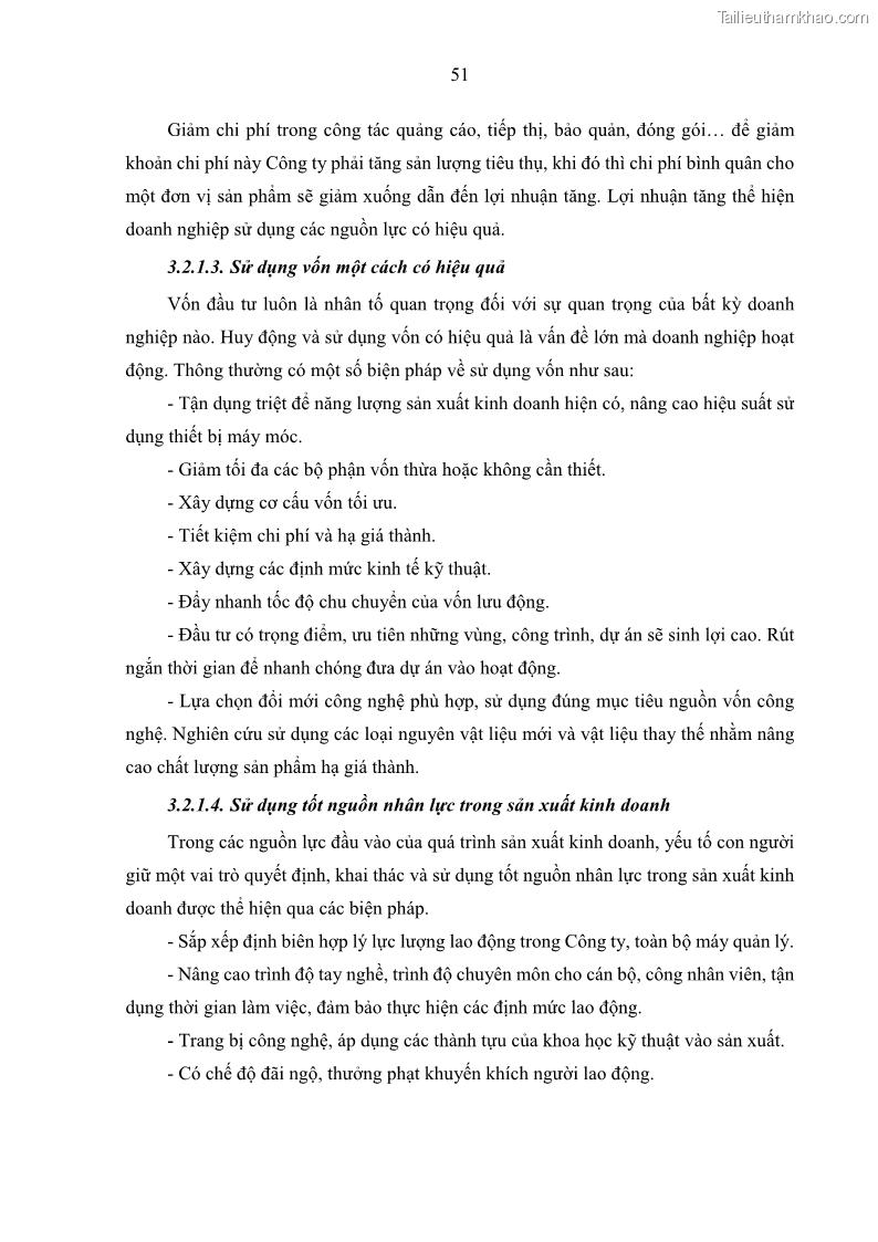 Khóa luận tốt nghiệp kinh tế Nâng cao hiệu quả hoạt động kinh doanh của Công ty TNHH Thương mại và Xây lắp Meiko - 5 Trang 59