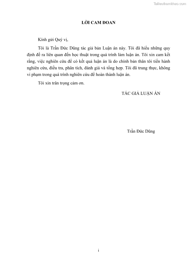 Luận án tiến sĩ kinh tế Nâng cao trách nhiệm xã hội của doanh nghiệp Việt Nam trong hoạt động kinh doanh thương mại - 1 Trang 3