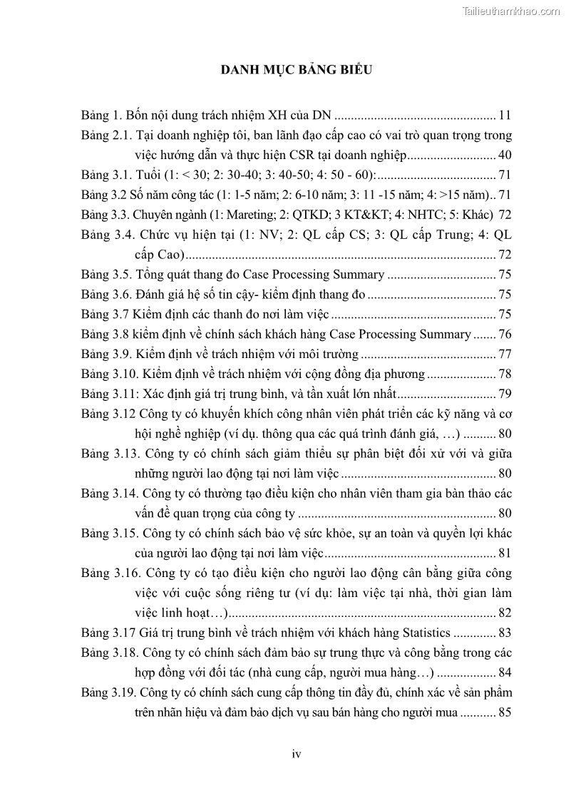 Luận án tiến sĩ kinh tế Nâng cao trách nhiệm xã hội của doanh nghiệp Việt Nam trong hoạt động kinh doanh thương mại - 1 Trang 6