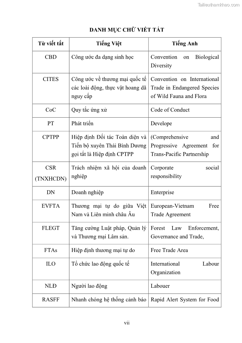 Luận án tiến sĩ kinh tế Nâng cao trách nhiệm xã hội của doanh nghiệp Việt Nam trong hoạt động kinh doanh thương mại - 1 Trang 9
