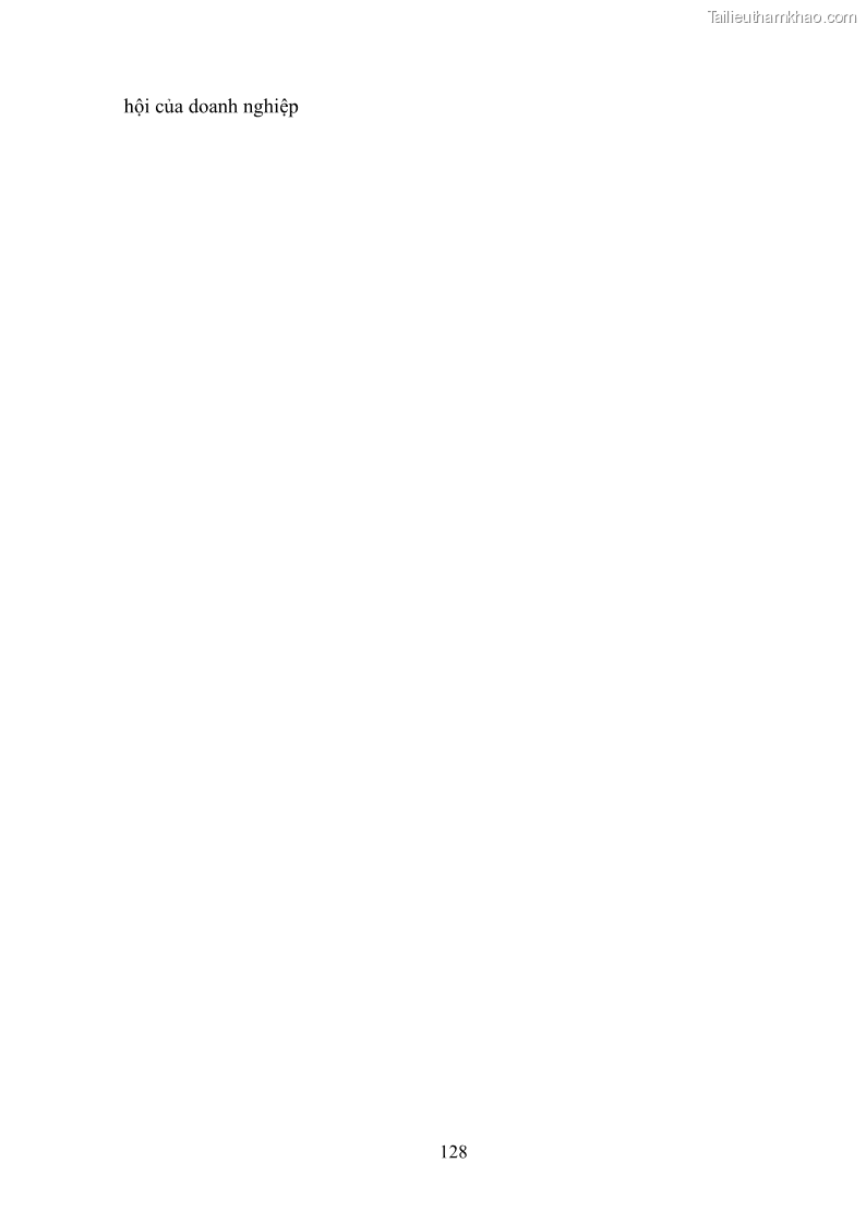 Luận án tiến sĩ kinh tế Nâng cao trách nhiệm xã hội của doanh nghiệp Việt Nam trong hoạt động kinh doanh thương mại - 12 Trang 139