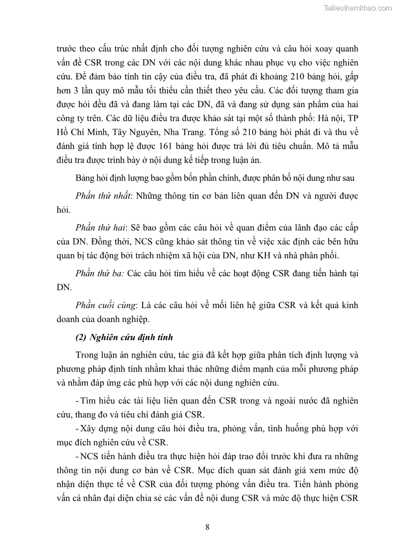 Luận án tiến sĩ kinh tế Nâng cao trách nhiệm xã hội của doanh nghiệp Việt Nam trong hoạt động kinh doanh thương mại - 2 Trang 19