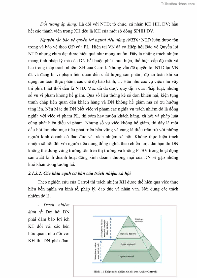 Luận án tiến sĩ kinh tế Nâng cao trách nhiệm xã hội của doanh nghiệp Việt Nam trong hoạt động kinh doanh thương mại - 4 Trang 46