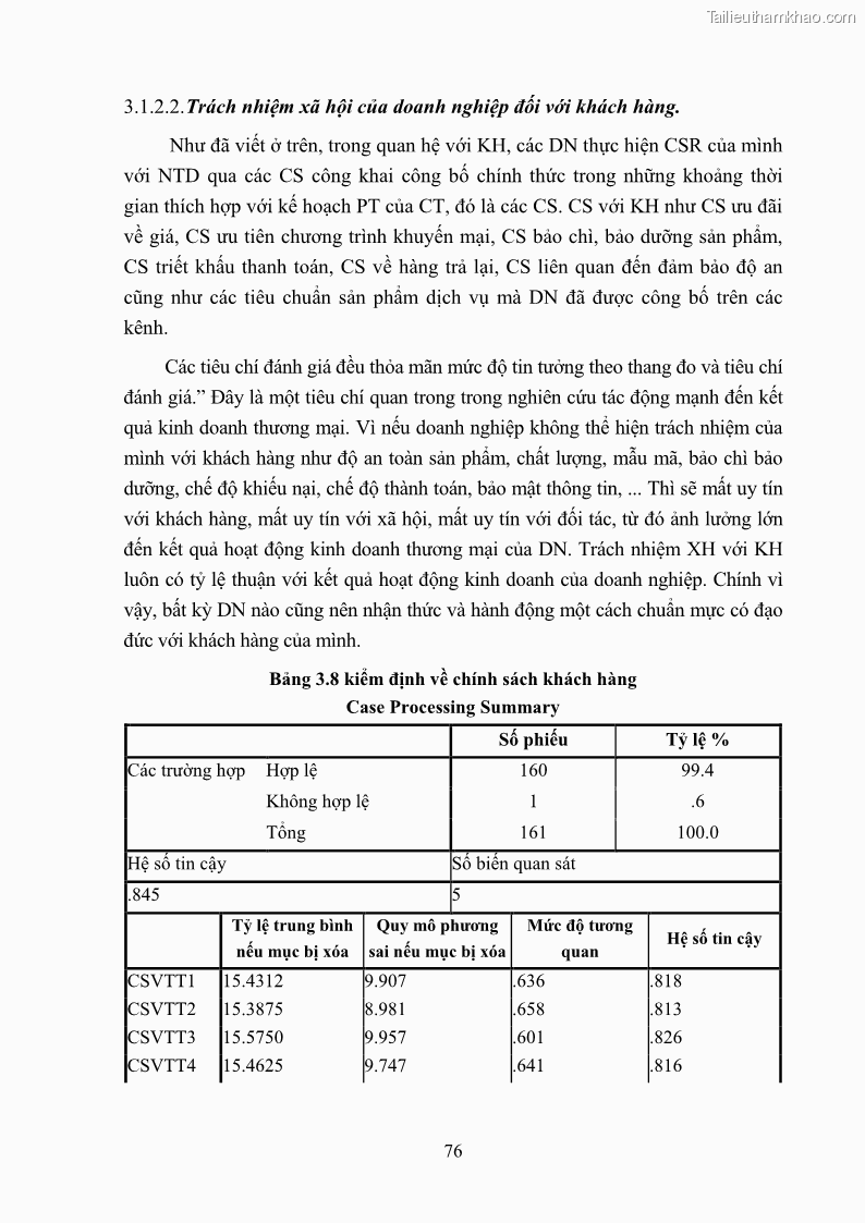 Luận án tiến sĩ kinh tế Nâng cao trách nhiệm xã hội của doanh nghiệp Việt Nam trong hoạt động kinh doanh thương mại - 8 Trang 87