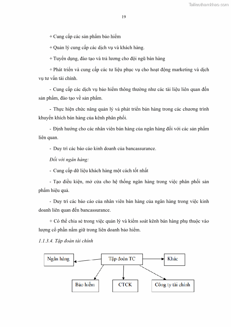Luận văn thạc sĩ tài chính ngân hàng Phát triển hoạt động liên kết bảo hiểm - ngân hàng Bancassurance tại Ngân hàng TMCP Đại chúng Việt Nam - 3 Trang 32