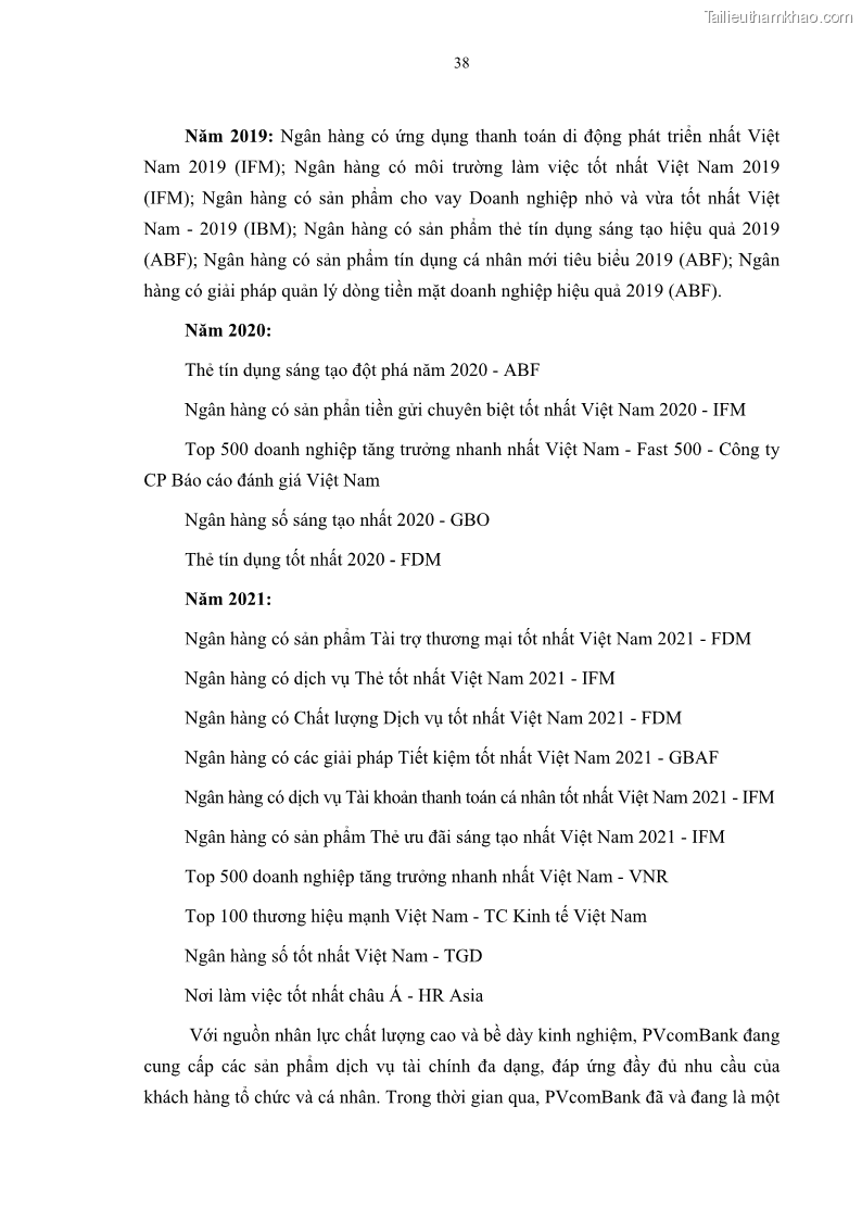 Luận văn thạc sĩ tài chính ngân hàng Phát triển hoạt động liên kết bảo hiểm - ngân hàng Bancassurance tại Ngân hàng TMCP Đại chúng Việt Nam - 5 Trang 51