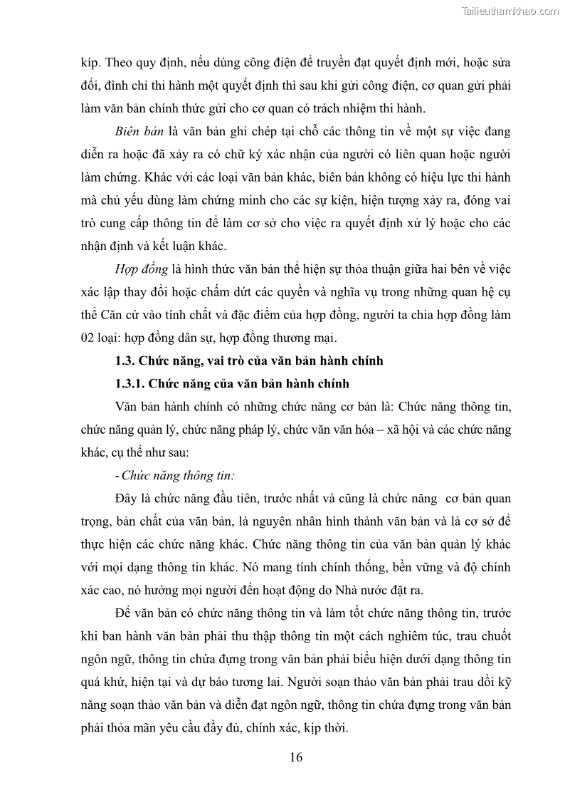 Khóa luận tốt nghiệp Soạn thảo và ban hành văn bản hành chính tại UBND huyện Lương Sơn, tỉnh Hòa Bình - 2 Trang 22