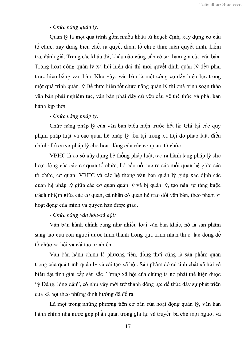 Khóa luận tốt nghiệp Soạn thảo và ban hành văn bản hành chính tại UBND huyện Lương Sơn, tỉnh Hòa Bình - 2 Trang 23