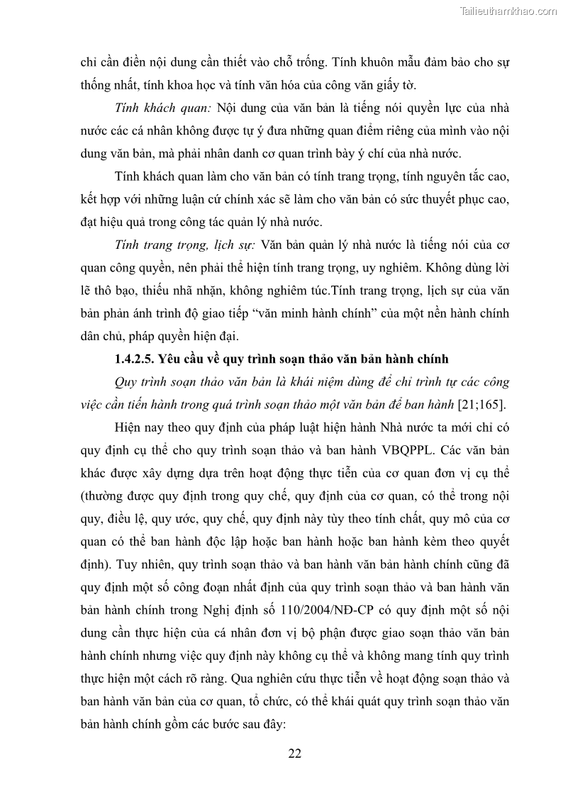 Khóa luận tốt nghiệp Soạn thảo và ban hành văn bản hành chính tại UBND huyện Lương Sơn, tỉnh Hòa Bình - 3 Trang 28
