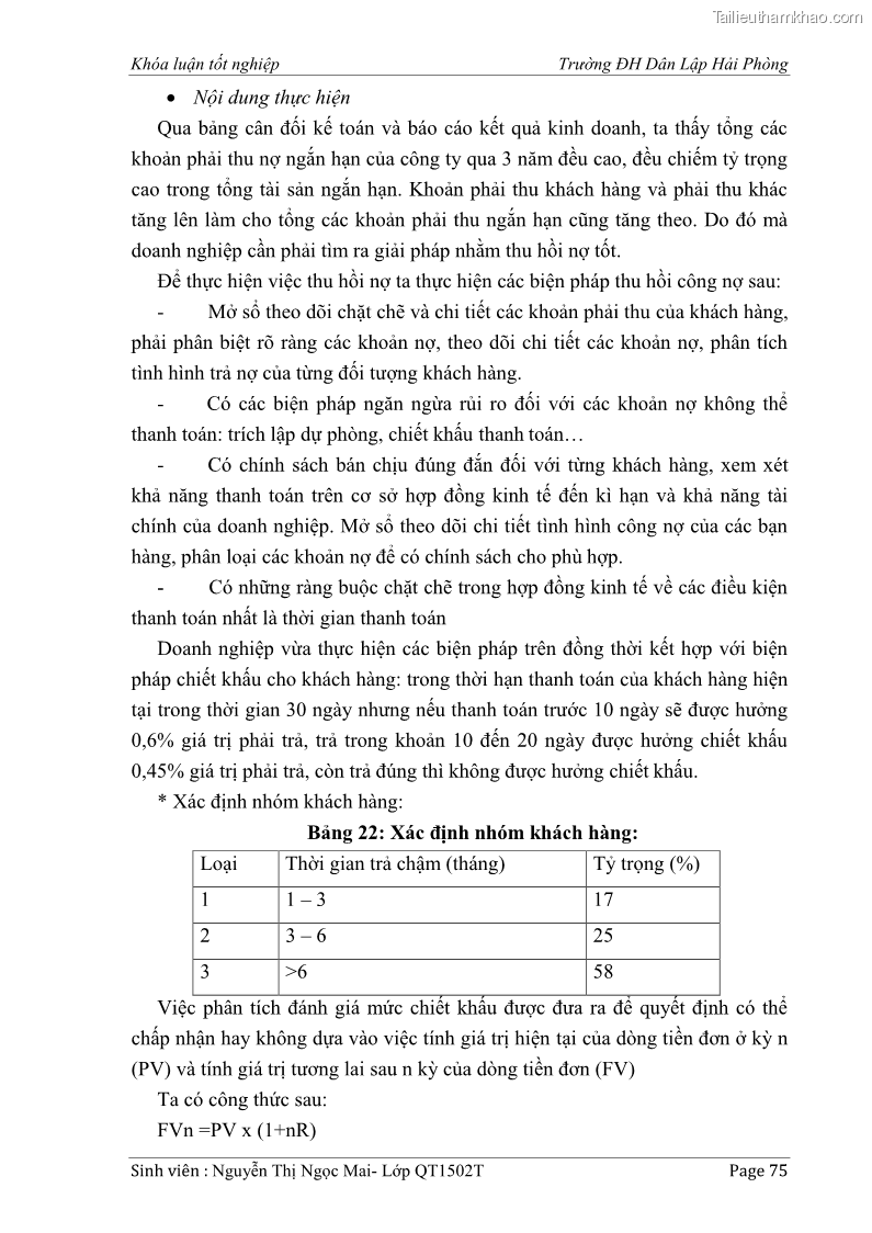 Khóa luận tốt nghiệp tài chính ngân hàng Phân tích tình hình tài chính tại Công ty Thép Đan Việt - 7 Trang 84