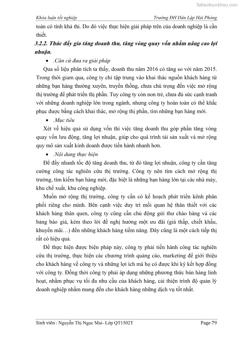 Khóa luận tốt nghiệp tài chính ngân hàng Phân tích tình hình tài chính tại Công ty Thép Đan Việt - 8 Trang 88