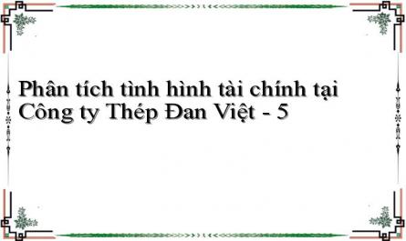 Cơ Cấu Tổ Chức Của Công Ty Tnhh Tm Thép Đan Việt