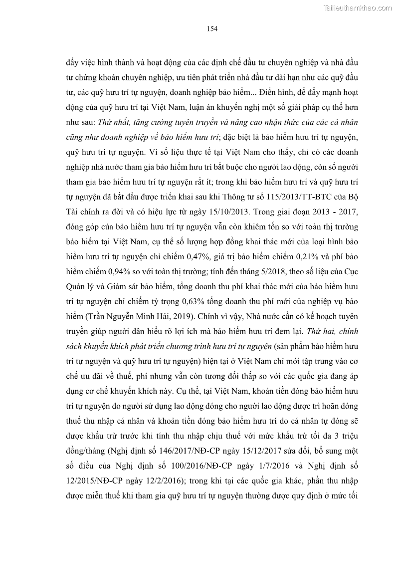 Luận án tiến sĩ tài chính ngân hàng Tác động của sự phát triển thị trường tài chính đến cấu trúc vốn doanh nghiệp niêm yết trong Cộng đồng Kinh tế ASEAN - 14 Trang 167