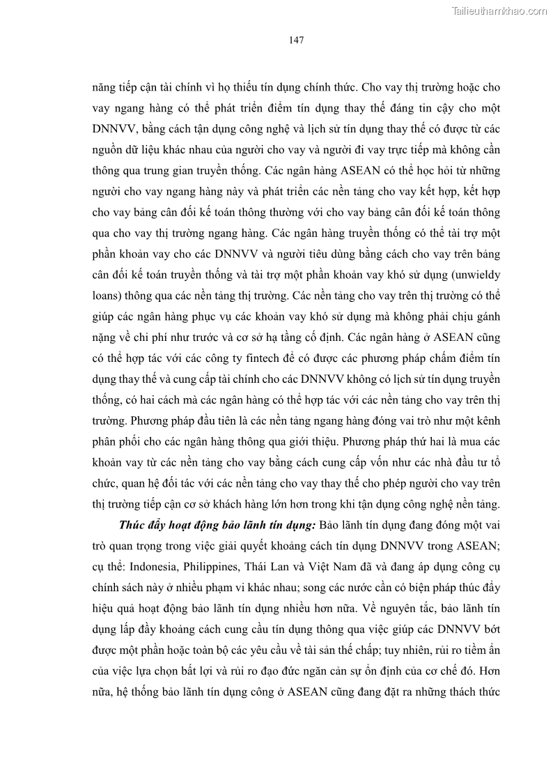 Luận án tiến sĩ tài chính ngân hàng Tác động của sự phát triển thị trường tài chính đến cấu trúc vốn doanh nghiệp niêm yết trong Cộng đồng Kinh tế ASEAN - 14 Trang 160