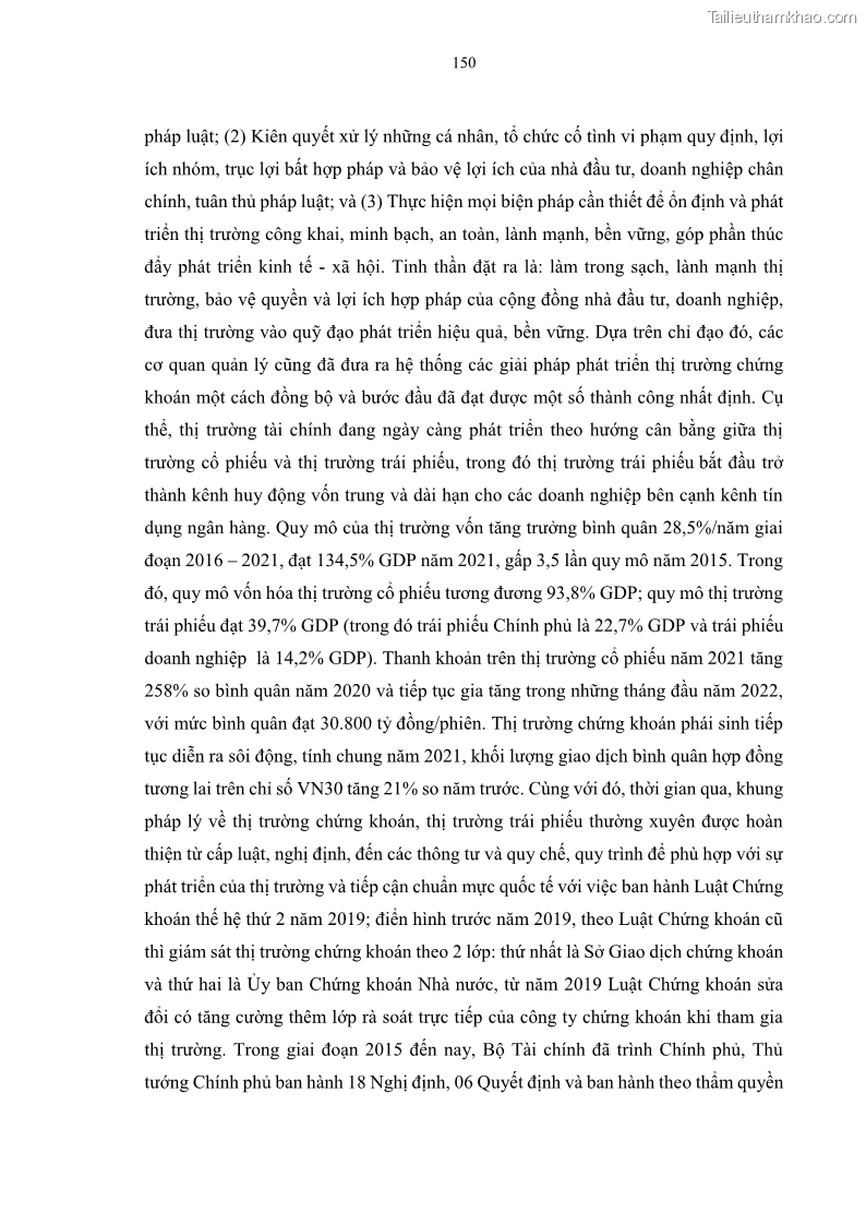 Luận án tiến sĩ tài chính ngân hàng Tác động của sự phát triển thị trường tài chính đến cấu trúc vốn doanh nghiệp niêm yết trong Cộng đồng Kinh tế ASEAN - 14 Trang 163