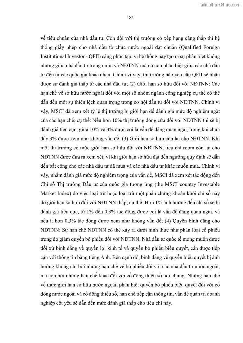 Luận án tiến sĩ tài chính ngân hàng Tác động của sự phát triển thị trường tài chính đến cấu trúc vốn doanh nghiệp niêm yết trong Cộng đồng Kinh tế ASEAN - 17 Trang 195