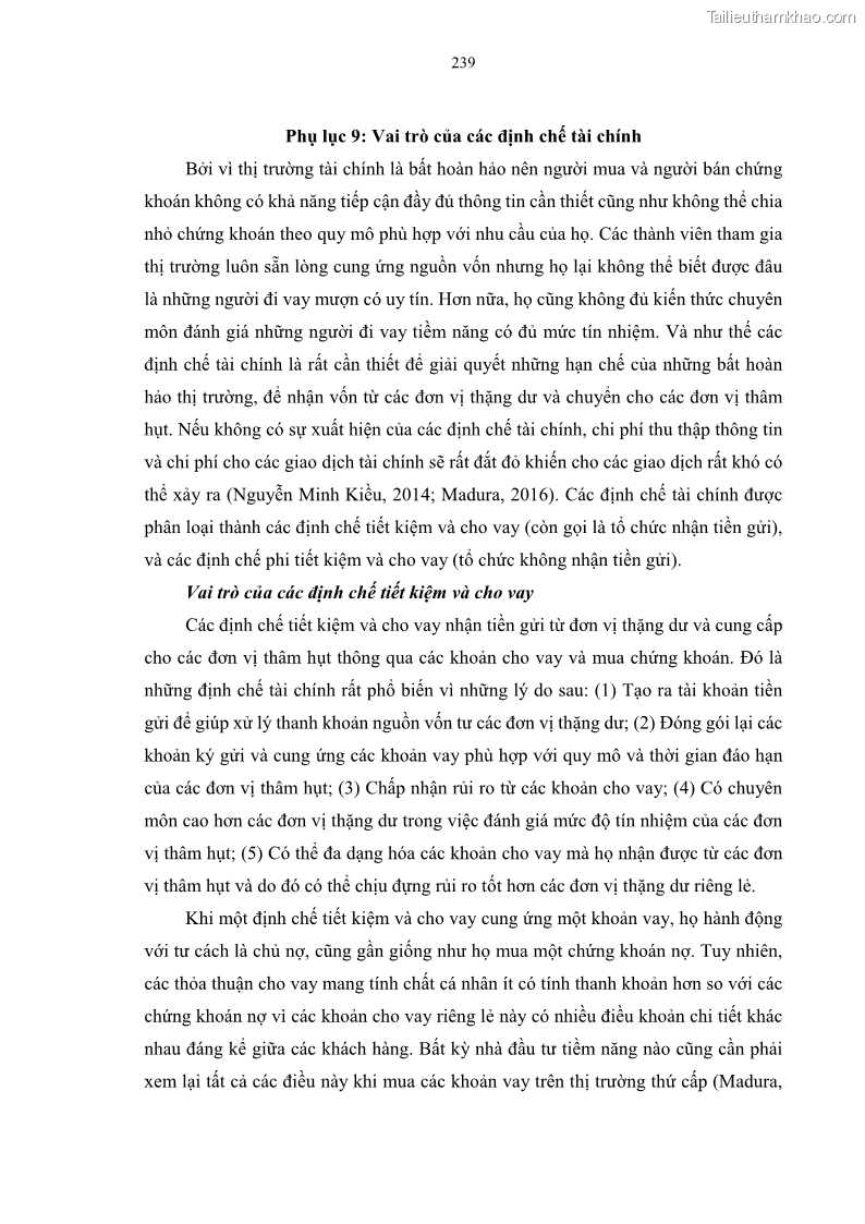 Luận án tiến sĩ tài chính ngân hàng Tác động của sự phát triển thị trường tài chính đến cấu trúc vốn doanh nghiệp niêm yết trong Cộng đồng Kinh tế ASEAN - 21 Trang 252