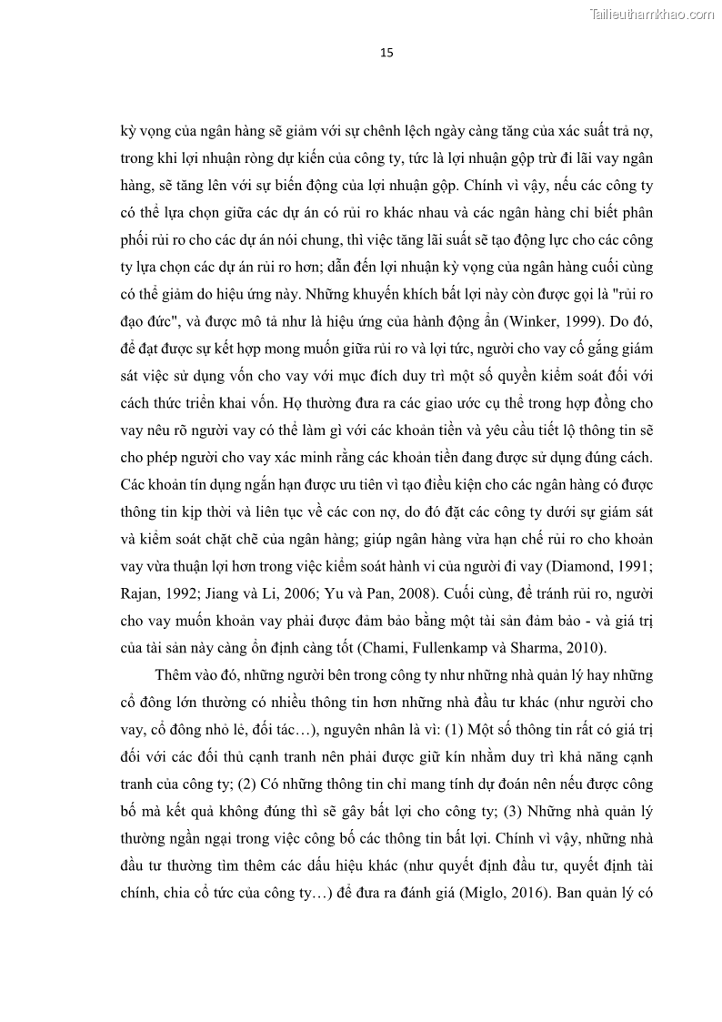 Luận án tiến sĩ tài chính ngân hàng Tác động của sự phát triển thị trường tài chính đến cấu trúc vốn doanh nghiệp niêm yết trong Cộng đồng Kinh tế ASEAN - 3 Trang 28