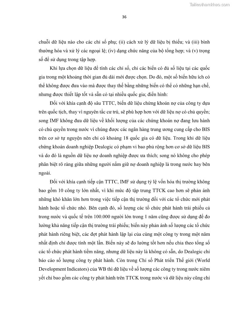 Luận án tiến sĩ tài chính ngân hàng Tác động của sự phát triển thị trường tài chính đến cấu trúc vốn doanh nghiệp niêm yết trong Cộng đồng Kinh tế ASEAN - 5 Trang 49