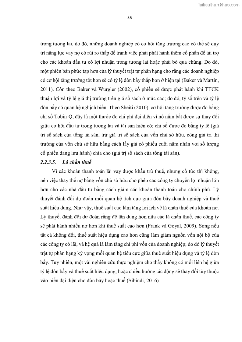 Luận án tiến sĩ tài chính ngân hàng Tác động của sự phát triển thị trường tài chính đến cấu trúc vốn doanh nghiệp niêm yết trong Cộng đồng Kinh tế ASEAN - 6 Trang 68