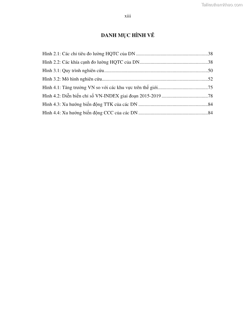 Luận án tiến sĩ tài chính ngân hàng Tác động của tính thanh khoản đến hiệu quả tài chính của các Công ty phi tài chính niêm yết trên thị trường chứng khoán Việt Nam - 2 Trang 13