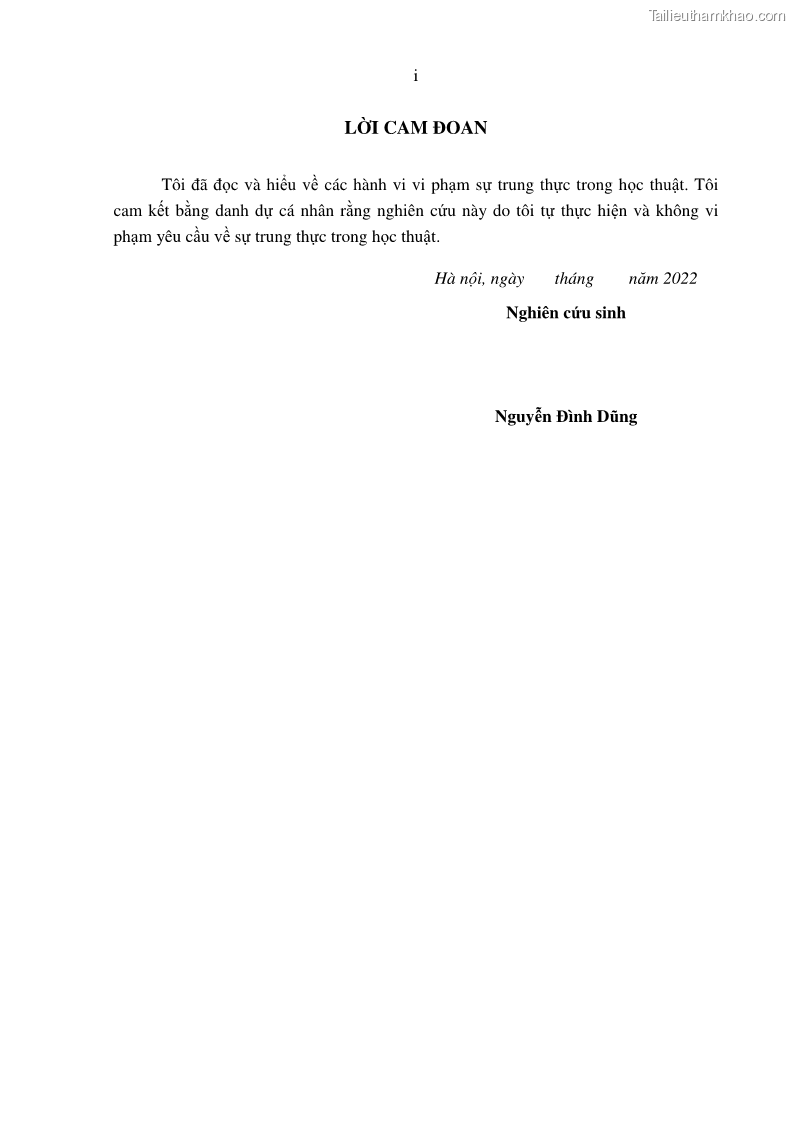 Luận án tiến sĩ tài chính ngân hàng Tác động hoạt động đầu tư trực tiếp ra nước ngoài đến hiệu quả hoạt động tại các NHTM Việt Nam - 1 Trang 3