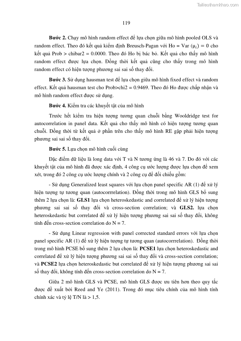 Luận án tiến sĩ tài chính ngân hàng Tác động hoạt động đầu tư trực tiếp ra nước ngoài đến hiệu quả hoạt động tại các NHTM Việt Nam - 11 Trang 129