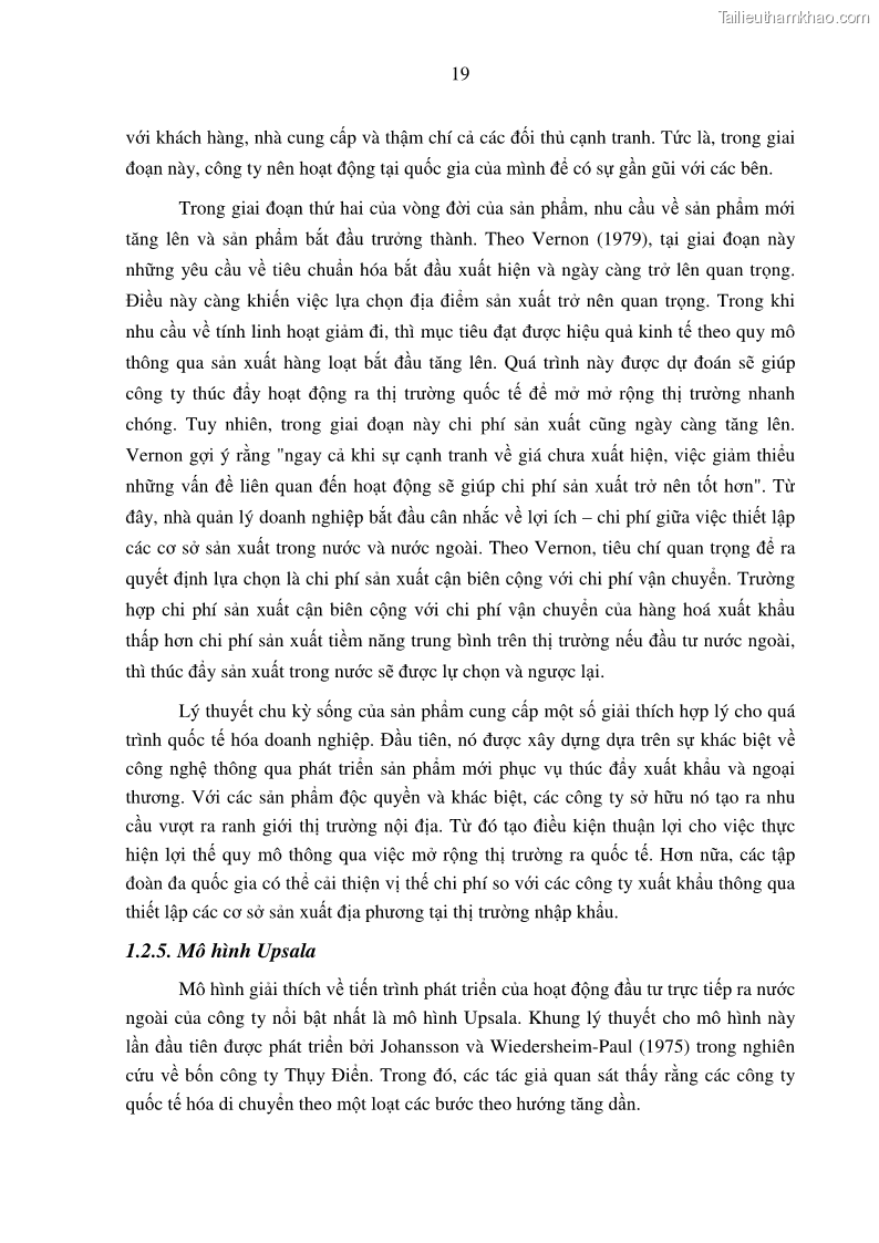 Luận án tiến sĩ tài chính ngân hàng Tác động hoạt động đầu tư trực tiếp ra nước ngoài đến hiệu quả hoạt động tại các NHTM Việt Nam - 3 Trang 29