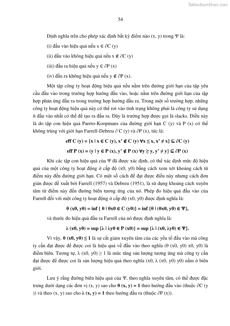 Luận án tiến sĩ tài chính ngân hàng Tác động hoạt động đầu tư trực tiếp ra nước ngoài đến hiệu quả hoạt động tại các NHTM Việt Nam - 6 Trang 64